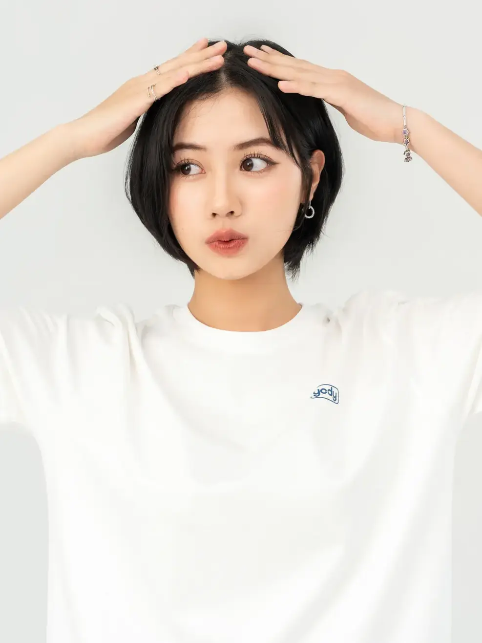 T-shirt Nữ Yody Recycle Việt Nam - Trắng 1 - S