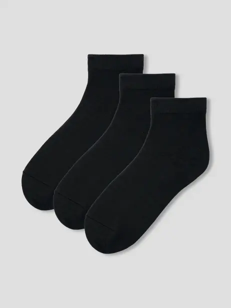 Tất Nam Cơ Bản Dệt Trơn Combo3