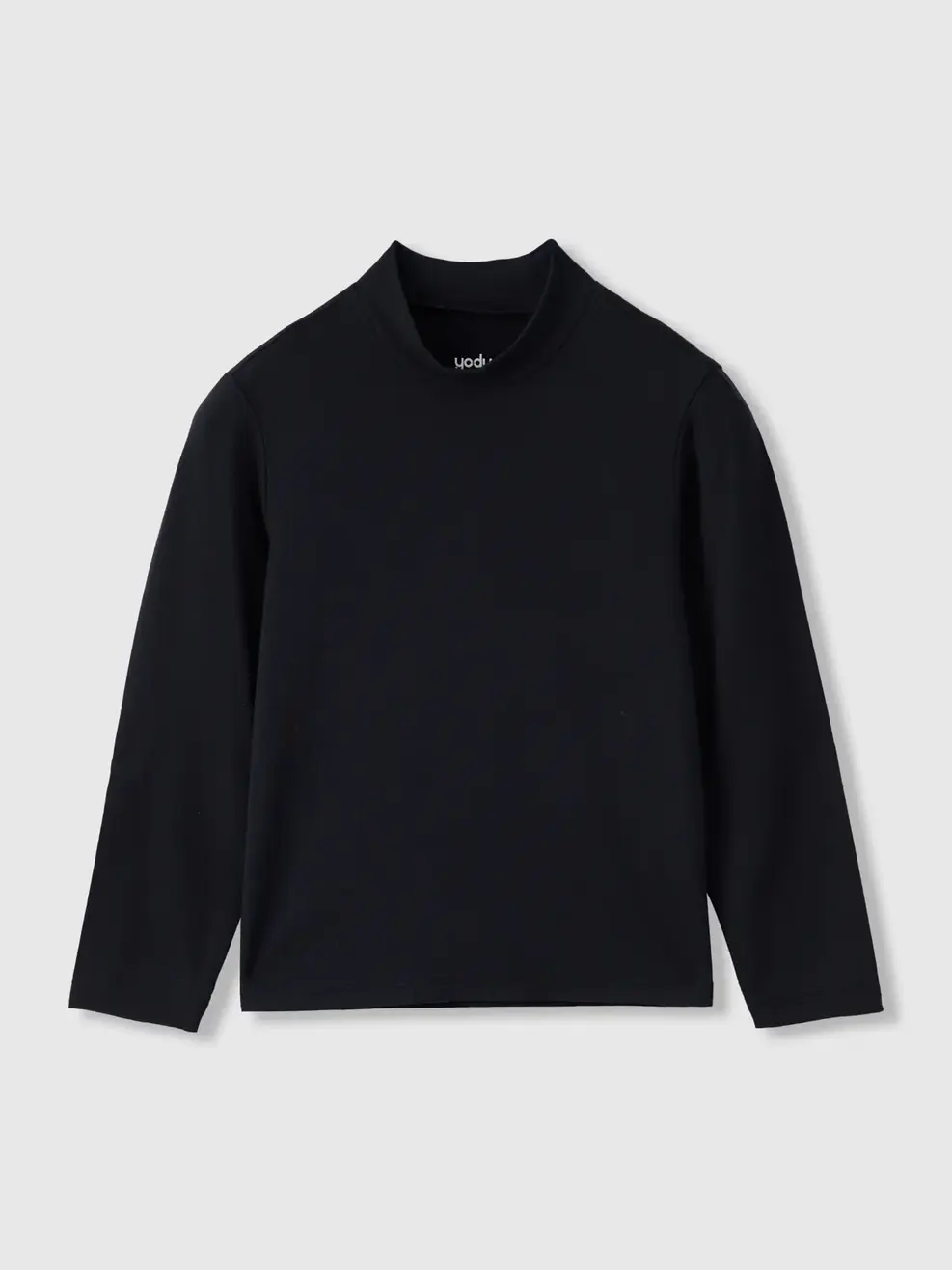 Áo CozyFit kid giữ nhiệt cổ cao-Đen 006 - 104