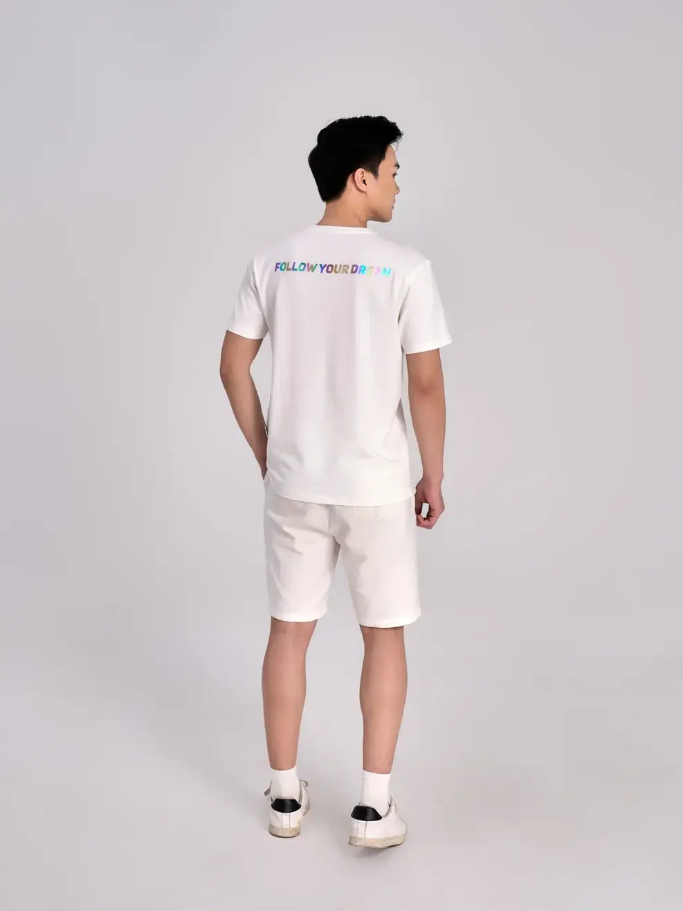 Áo thun nam in YOUR DREAM - Trắng - 2XL