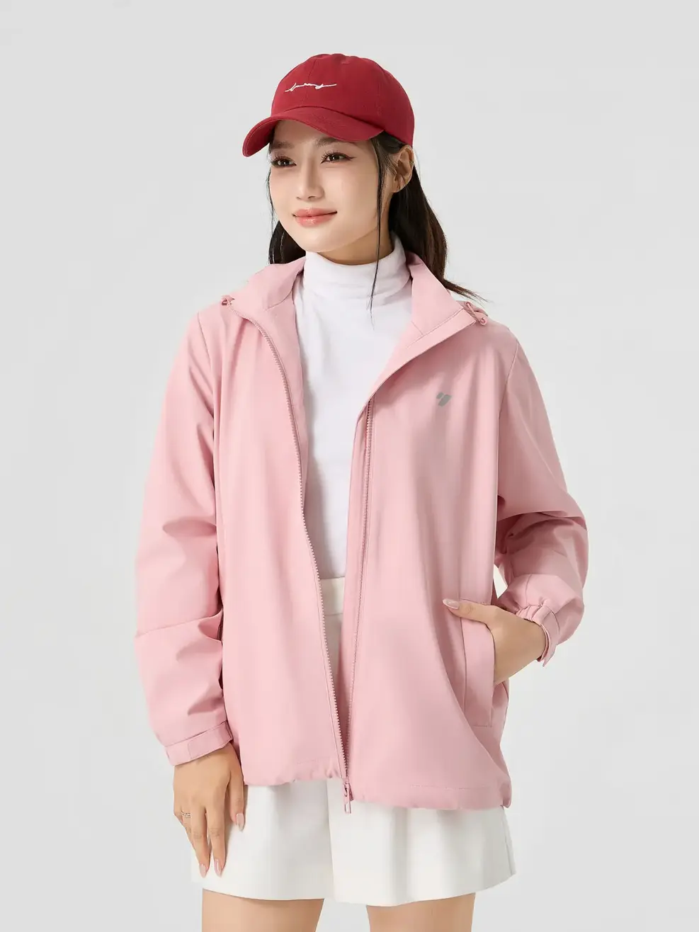 Áo Khoác Gió Nữ Gia Đinh 3C Promax -  Hồng 137 - S