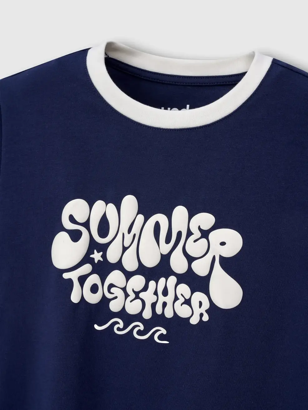 Áo Phông Summer Together - Tím Than 058 - 122