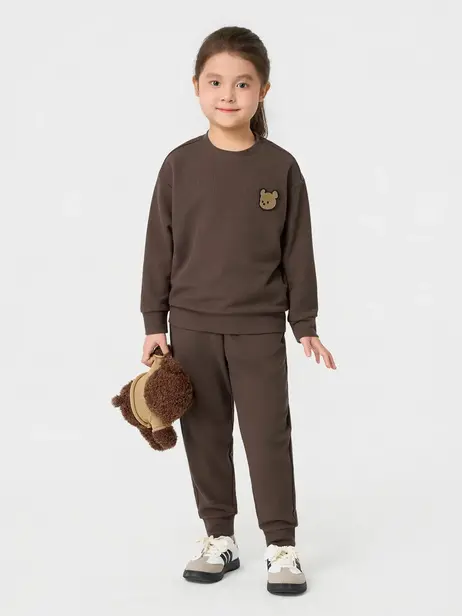 Bộ Đồ Trẻ Em Thêu Gấu