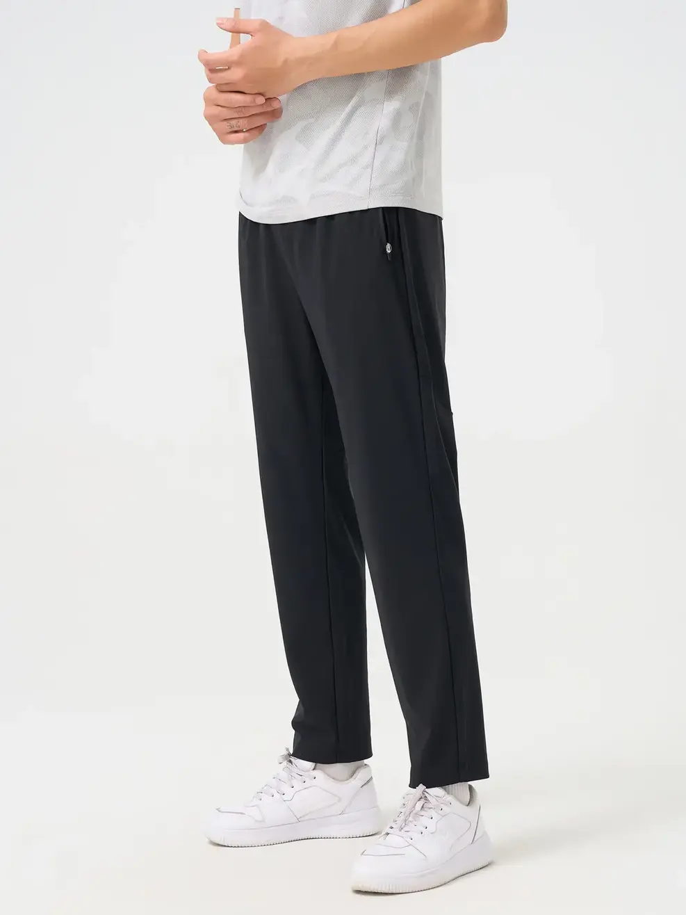 Quần Gió Dài Nam Thể Thao Active Your Way - ĐEN 002 - 29