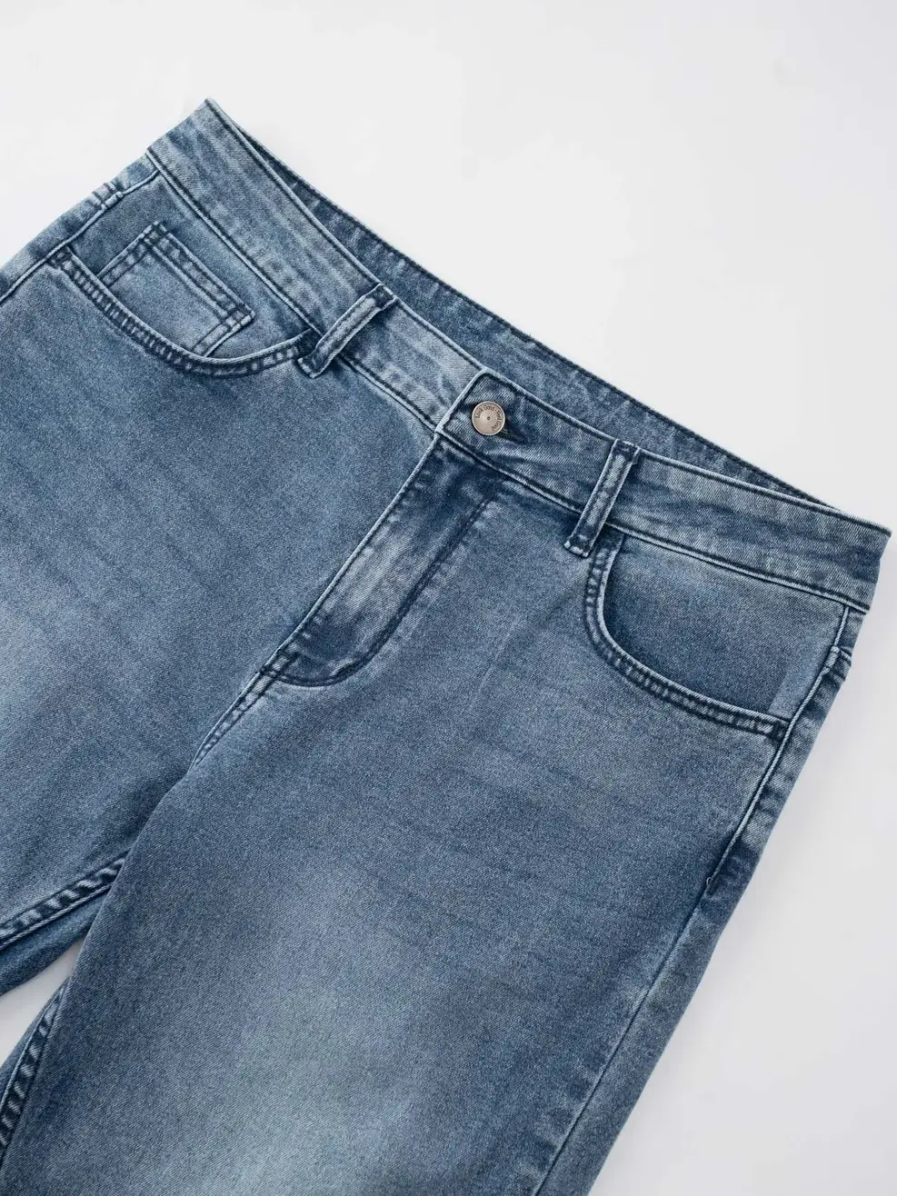 Quần Jeans Nam Regular Indigo  - Màu chàm 003 - 28