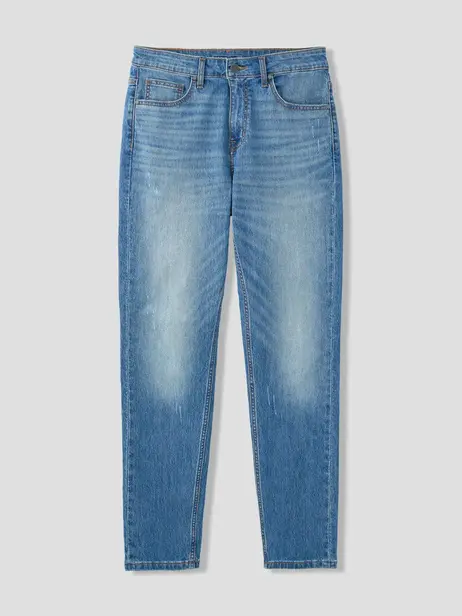 Quần Jean Nam Slim Fit Light Weight Cào Xước