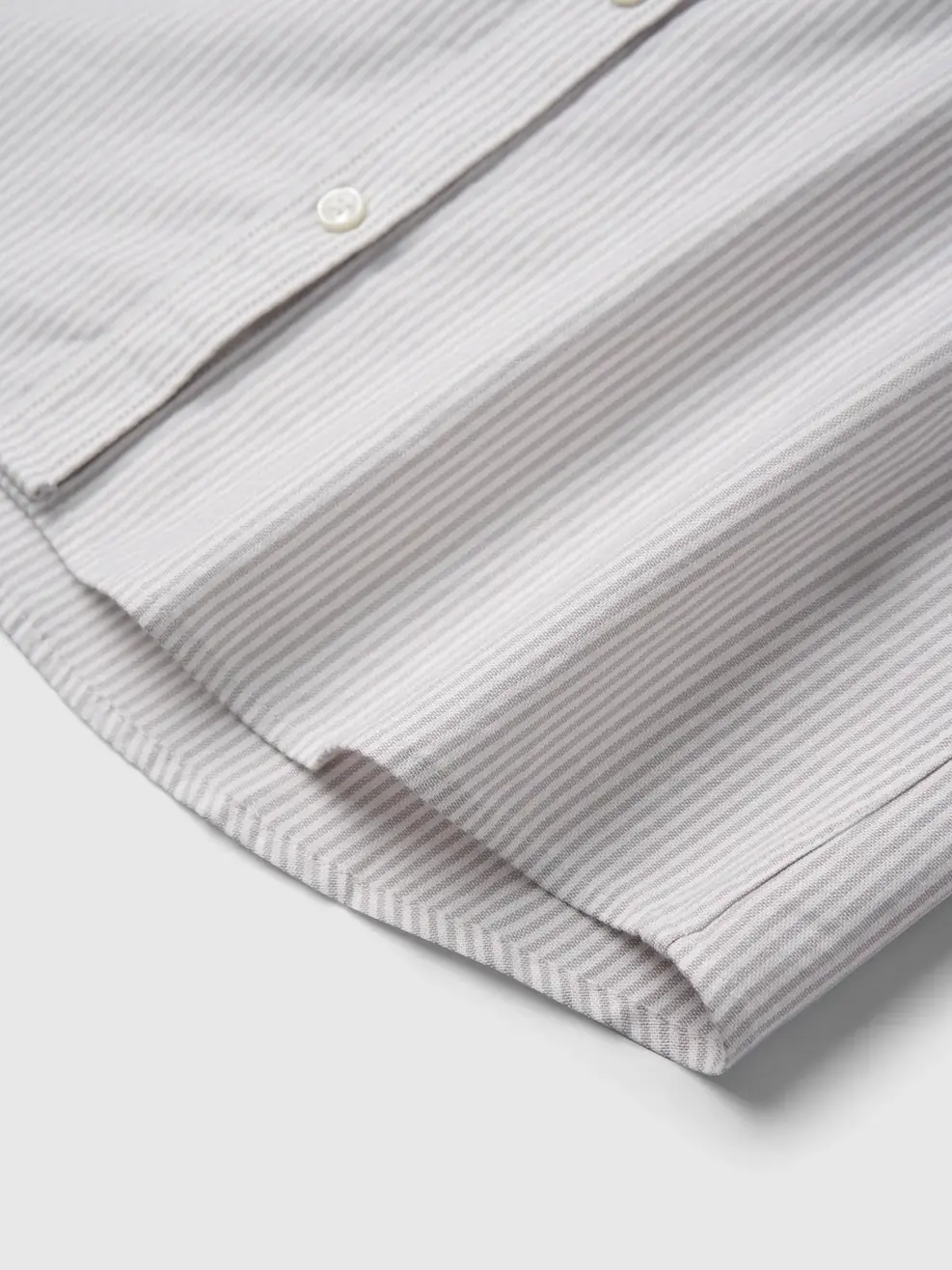 Áo Sơ-mi Classic fit oxford essential - Kẻ Tím 045 - S
