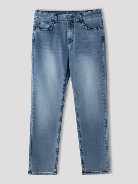 Quần Jeans Nam Regular Can Túi