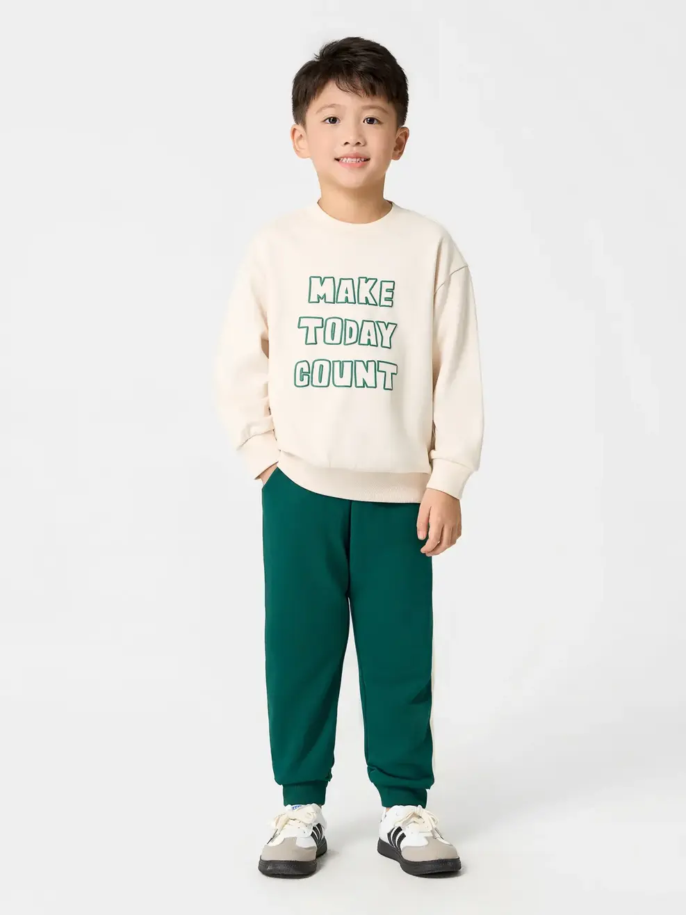 Bộ Đồ Make Today Count - Xanh Lá 094 - 104