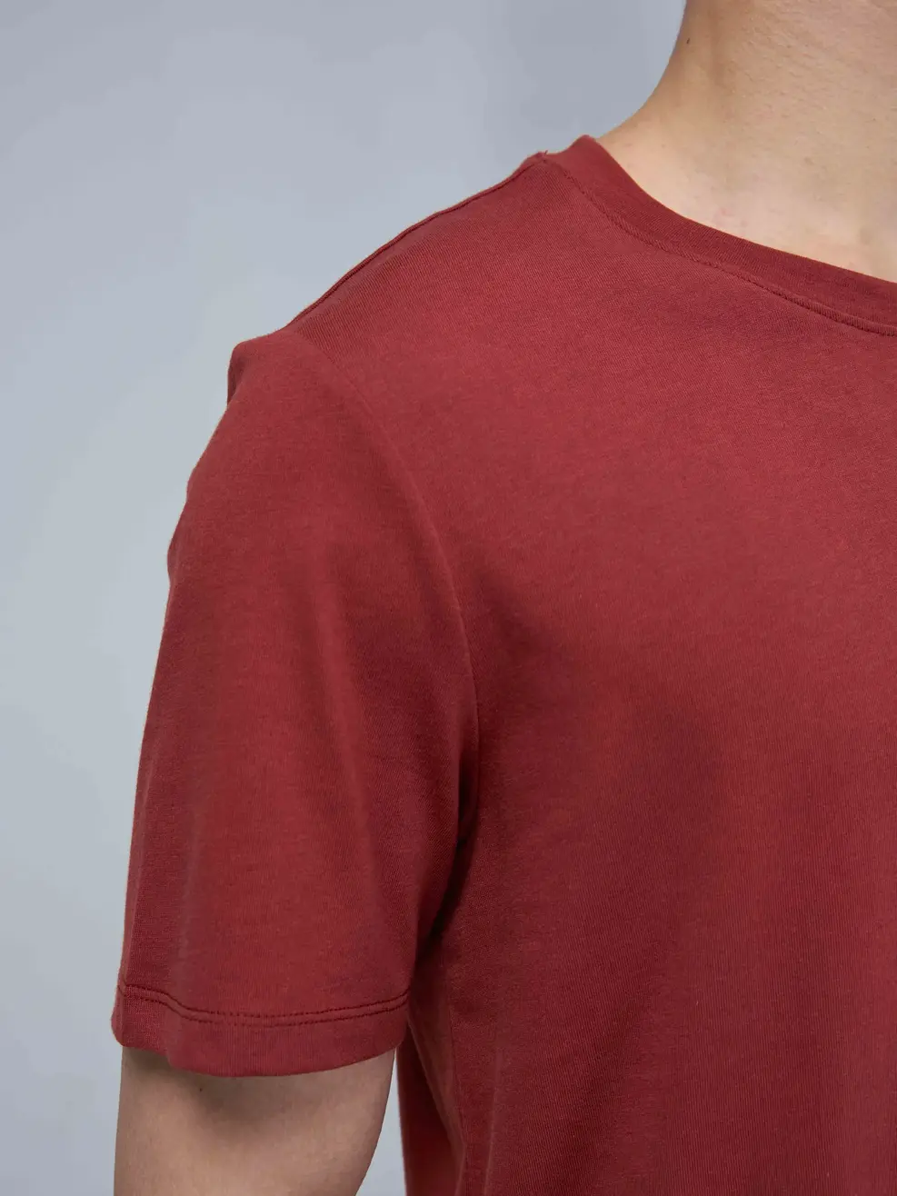 Áo thun nam LOGO YODY - Nâu - M