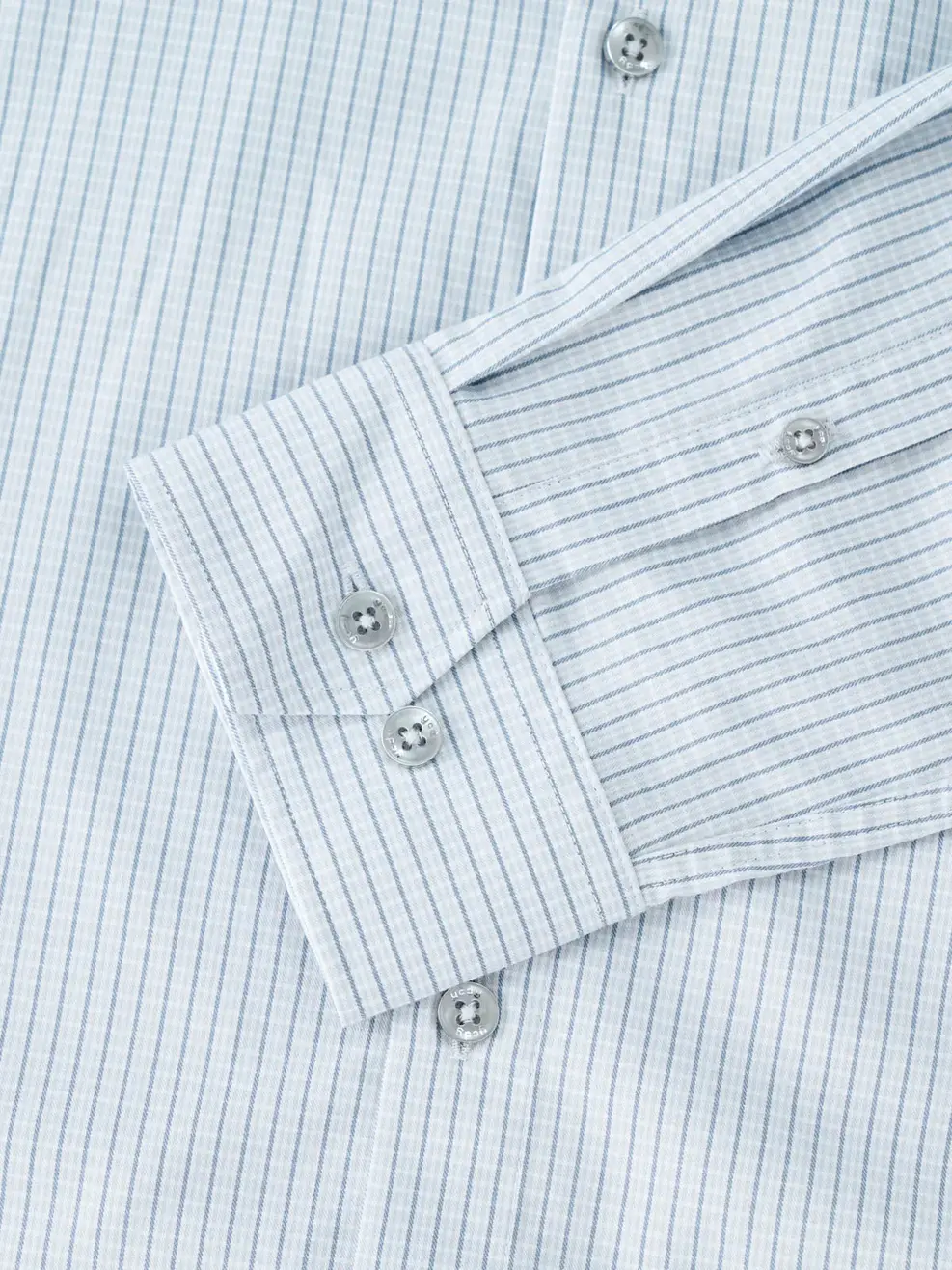 Sơ Mi Dài Tay Nam Bamboo Kẻ Caro - Ghi - M