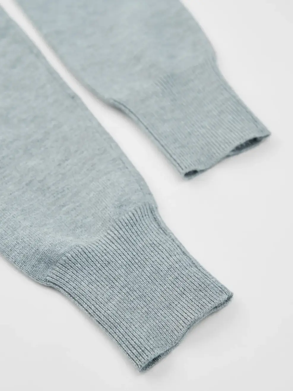 Áo Len Nữ Phối Màu 2 Trong 1 - XÁM MELANGE 153 - S