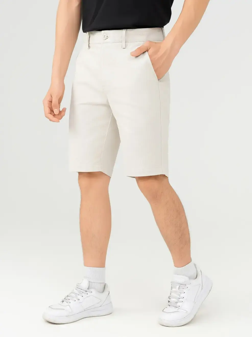 Quần Shorts Nam Cơ Bản ( QSM7015) - Be 022 - 29