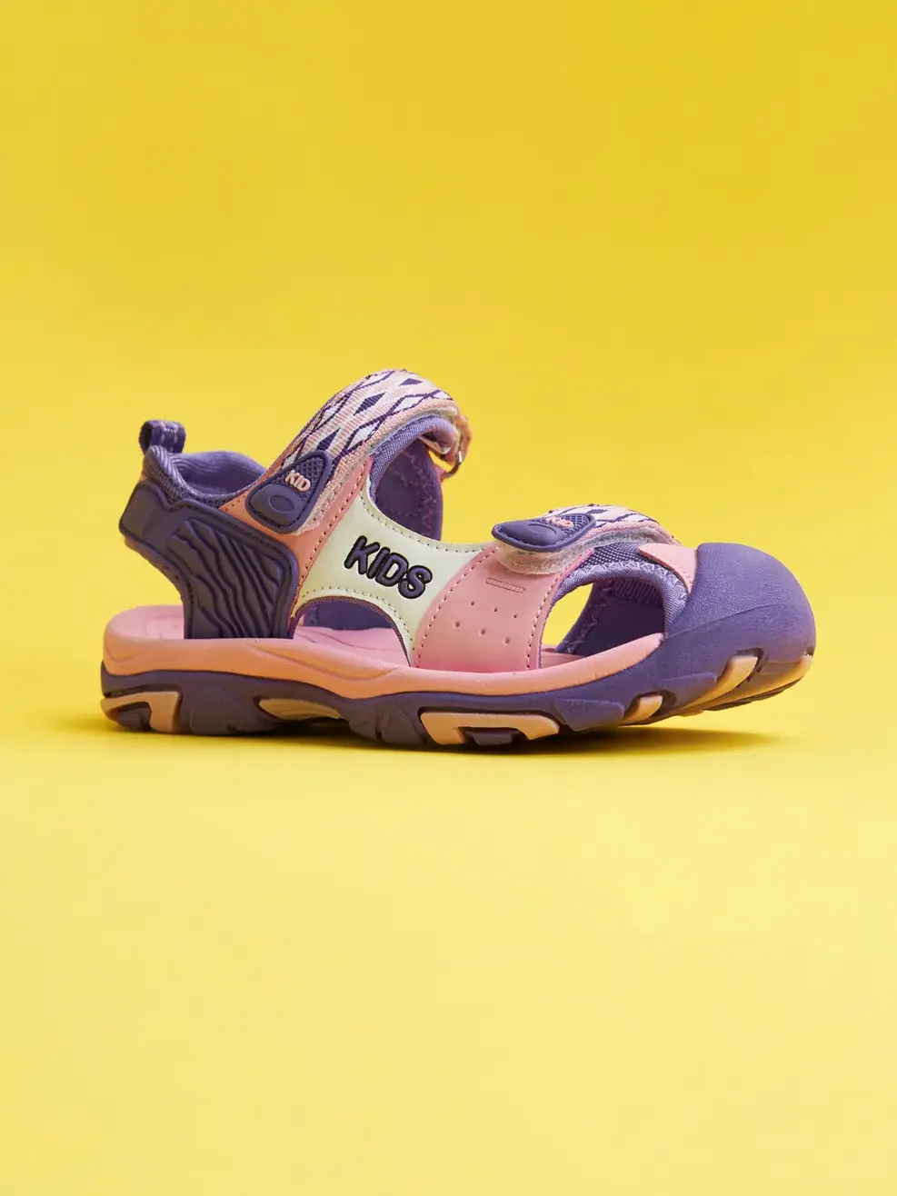 Dép trẻ em sandal bảo vệ ngón chân - Hồng - 33