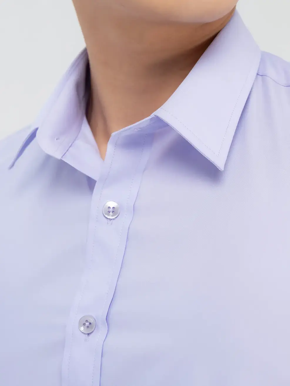 Sơ mi nam YODY (SMM3399) - Tím nhạt - 2XL