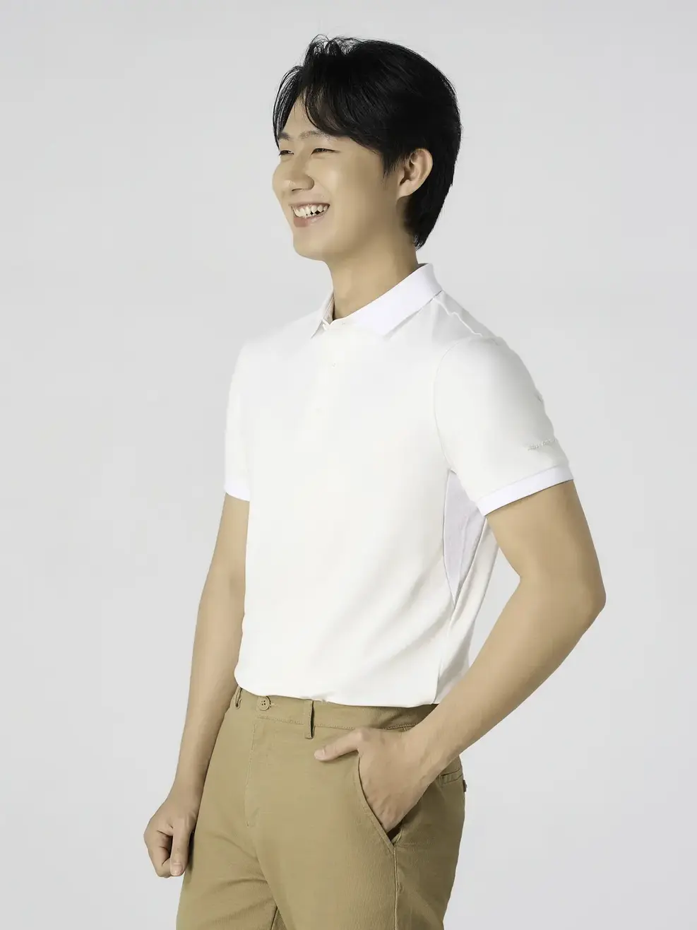 Áo Polo Thể Thao Phối Lưới Thoáng Khí - TRẮNG 012 - M