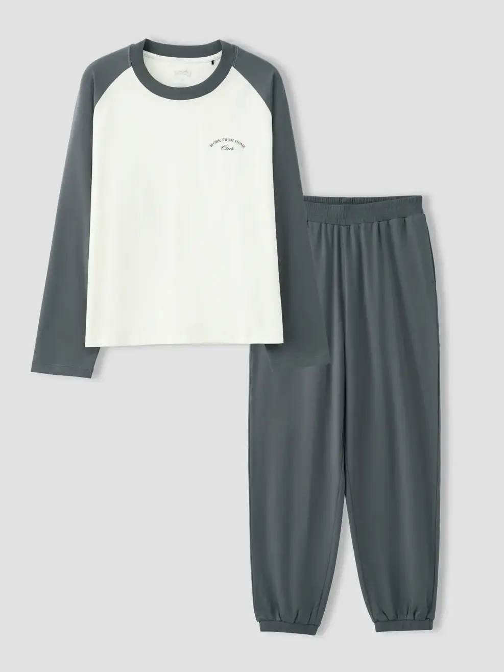 Bộ Đồ Nữ Mặc Nhà Phối Màu - Than chì 002 - S