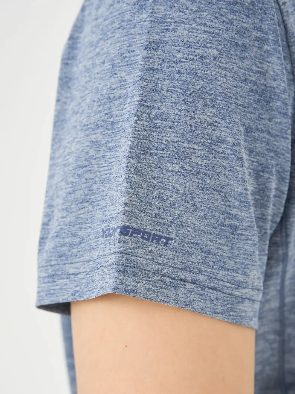 T-shirt Thể Thao Nam Siêu Nhẹ In Run - Navy - L