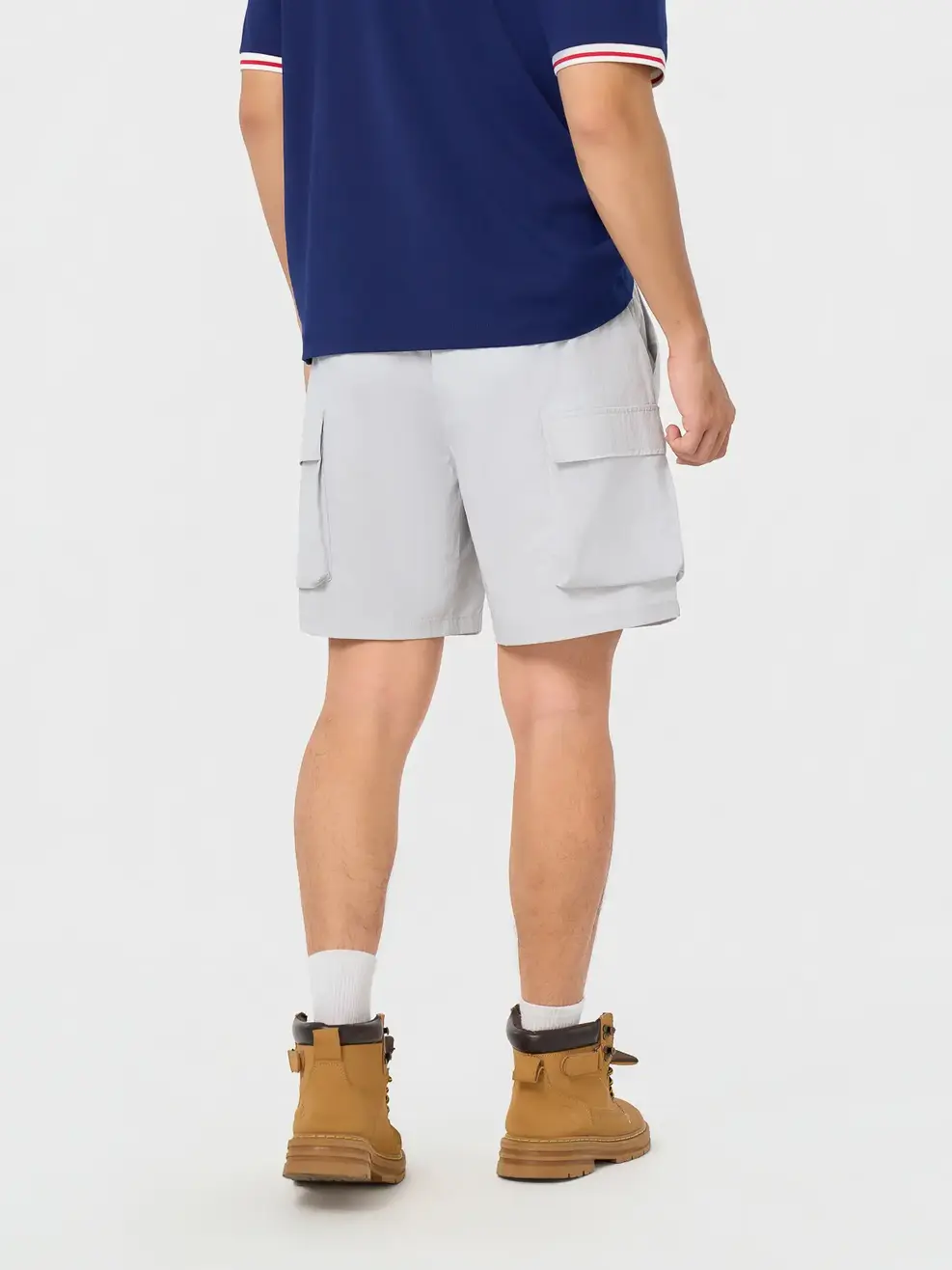 Quần Shorts nam cạp chun túi hộp - Xám 029 - 29