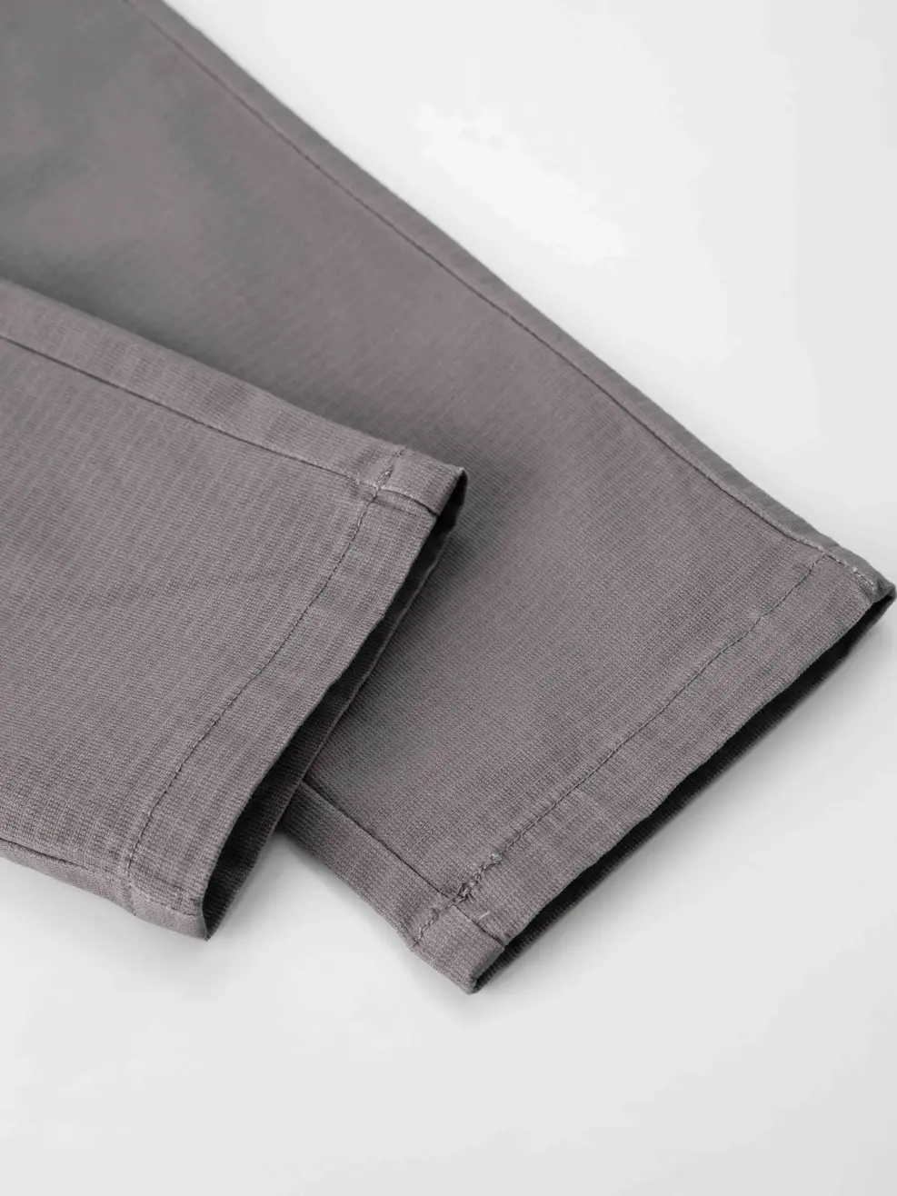 Quần Kaki Nam Có Cá Đỉa Thân Trước - Ghi Đậm - 29