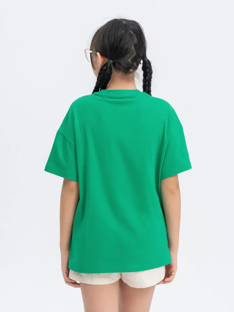 T-shirt Kid Lớn In Monkey - Xanh Lá - 10