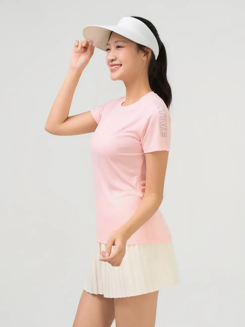 Áo Phông Thể Thao Thông Thoáng, Năng Động - Hồng 049 - S