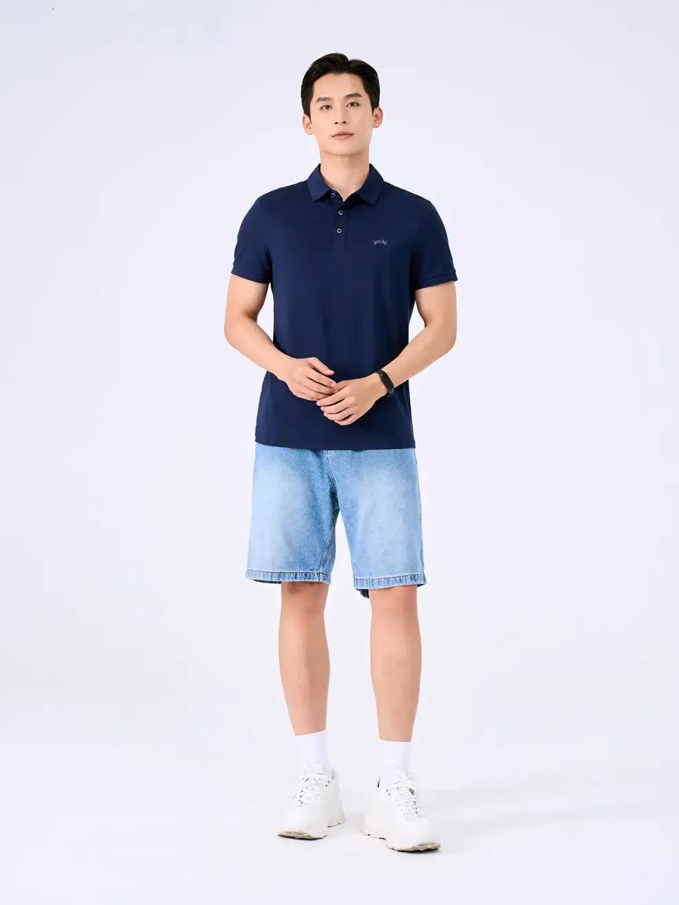 Polo Nam Gia Đình - Navy - M
