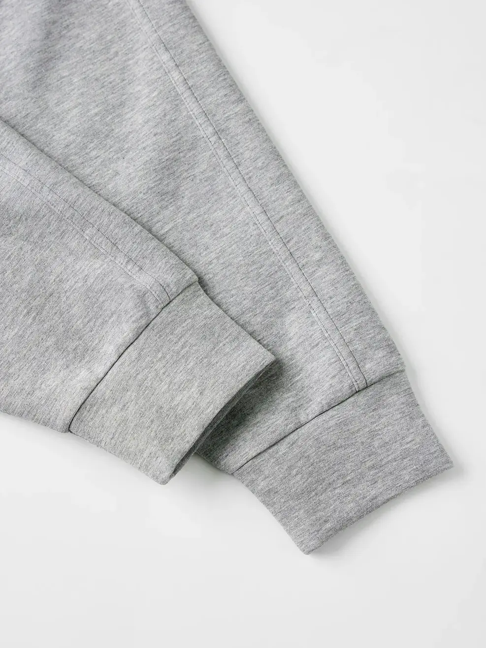 Bộ Đồ Nỉ Hoodie Nam In Chữ Ngực - Melange xám 52 - M