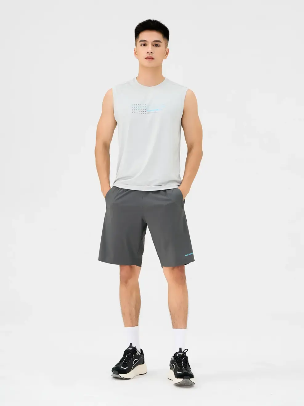 Bộ Đồ Nam Ba Lỗ - GREY GREY - XL