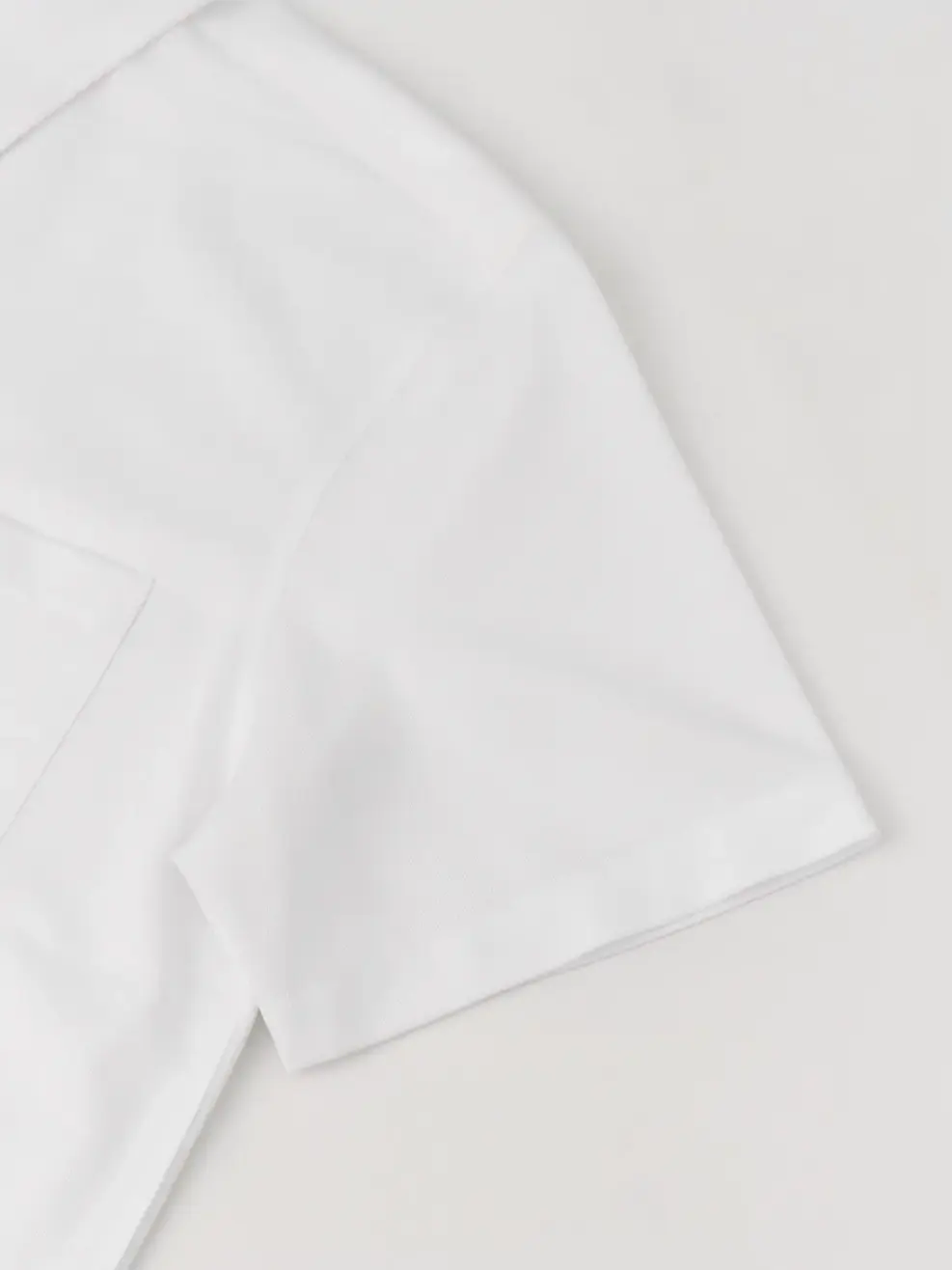 Áo Sơ-mi Ngắn Tay cơ bản - White 004 - M