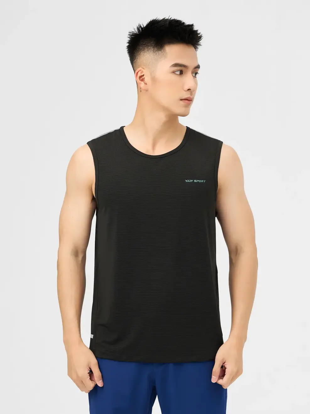 T-shirt Thể Thao Nam Tanktop - Đen - L