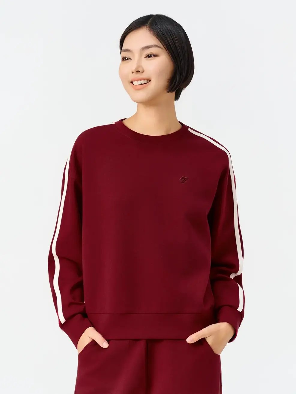 Bộ Đồ Nữ Basic - Đỏ 036 - S
