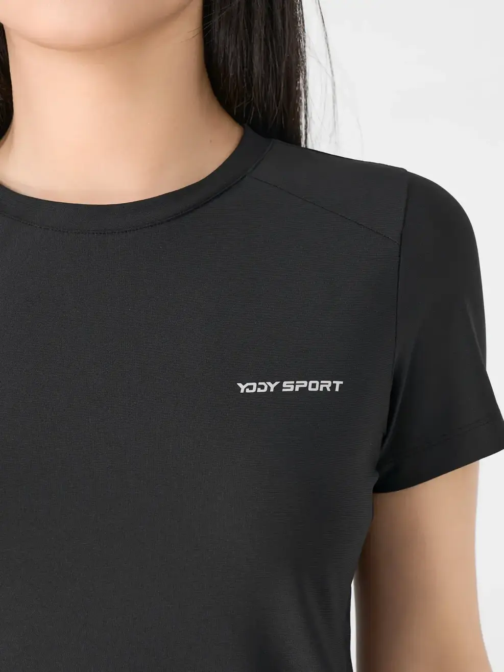 Áo Phông Nữ Yody Sport-STN7032 - Đen 003 - S