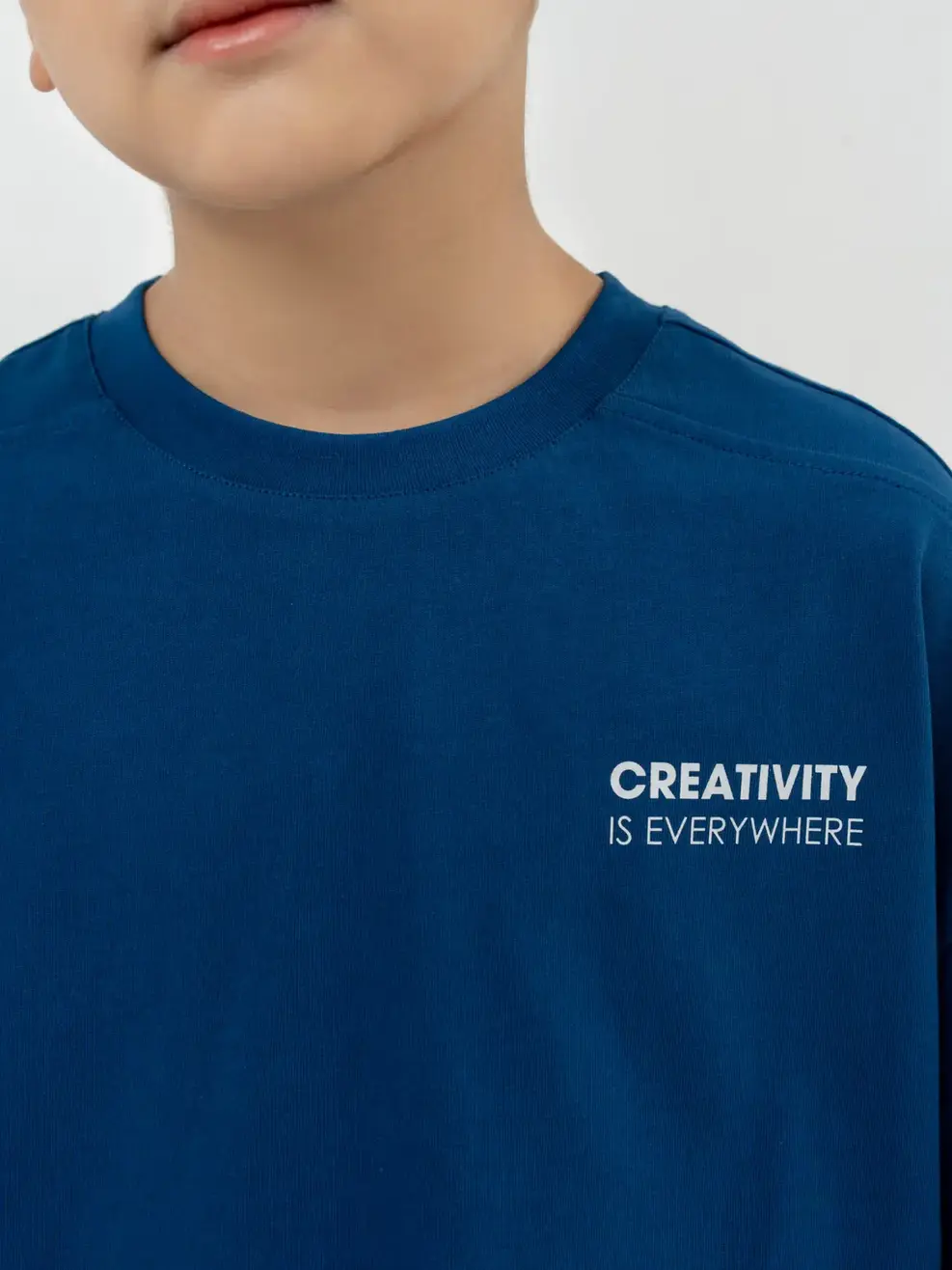 Đồ Bộ Kid Lớn In Creativity - Cổ vịt - 14