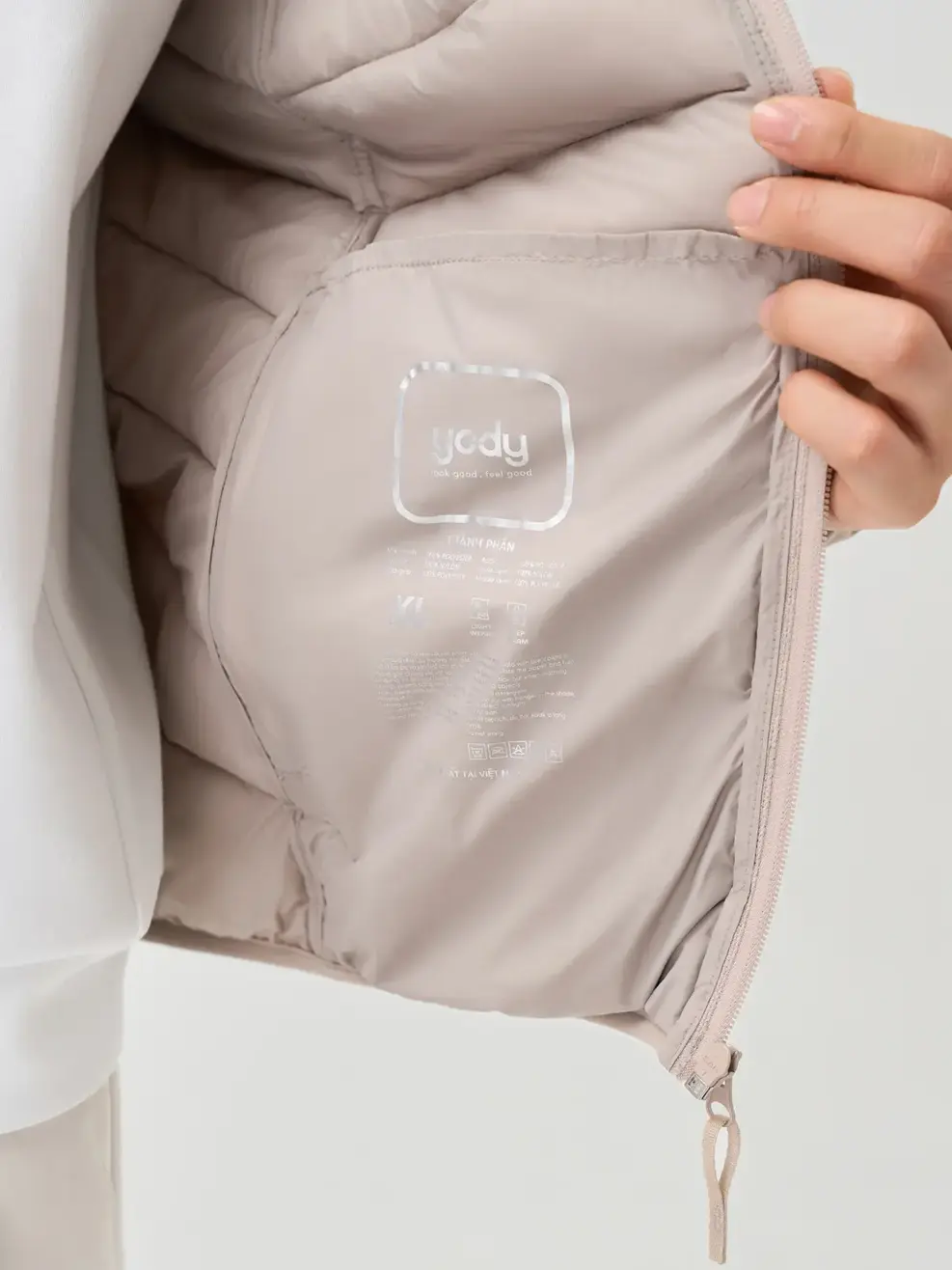 Áo Phao Nam Mũ Ẩn 4S.Plus - Nâu 137 - M