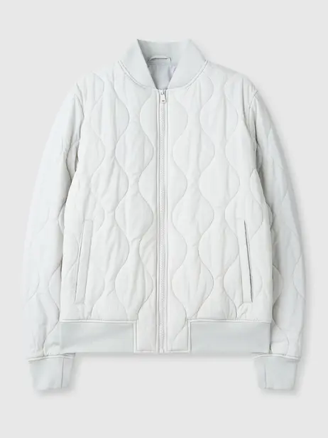 Áo Phao Bomber Nam Chần Sóng Kiểu