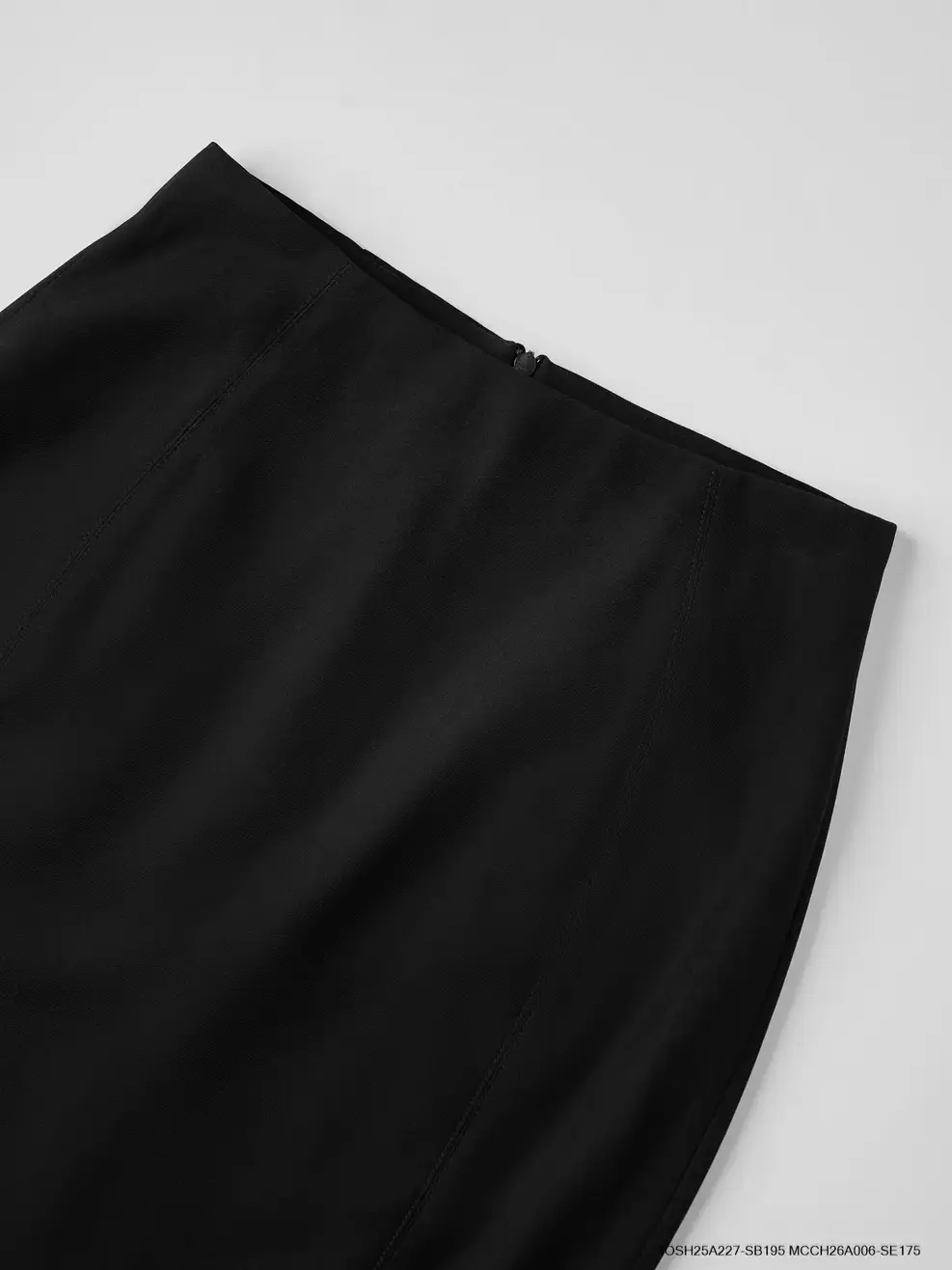 Chân Váy Pencil Under The Knee Essential - Đen 001 - S