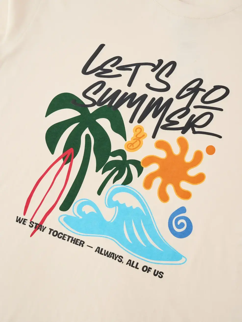 Áo Phông Let's Go Summer - Be 009 - M
