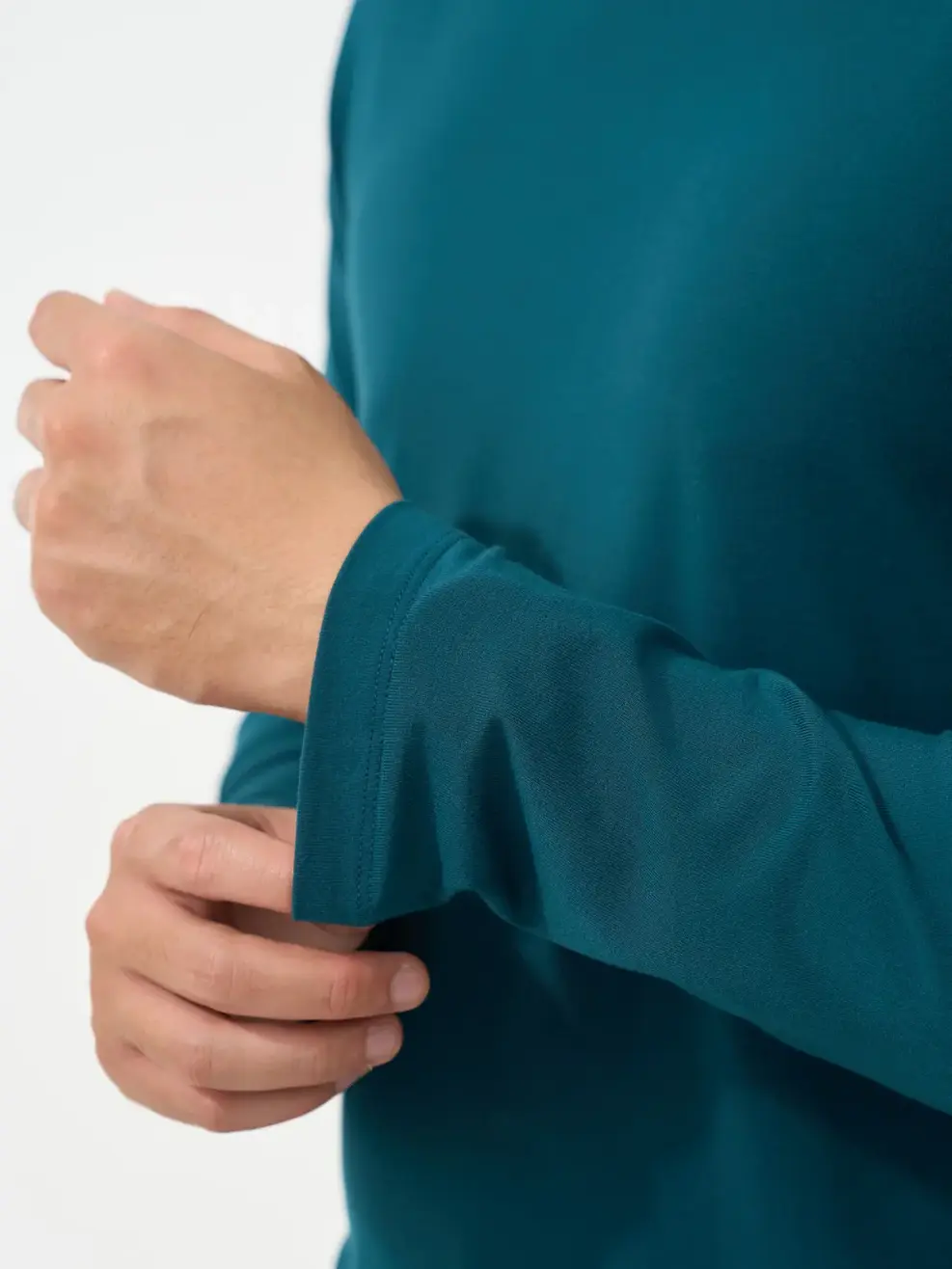 Áo Body Nam Giữ Nhiệt Cổ 3cm - Xanh Lá 028 - M