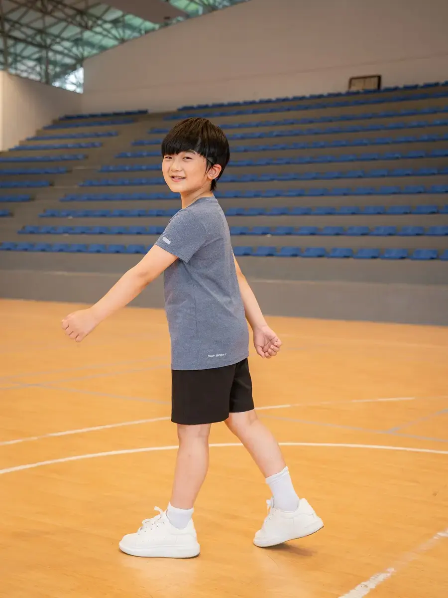 Bộ đồ kid thể thao active - Tím than - 12