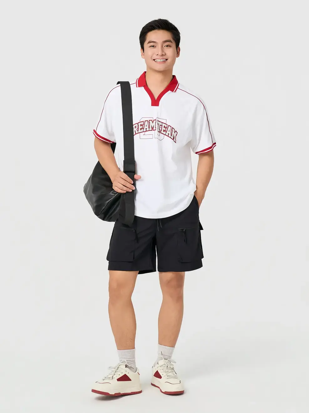 Áo Polo Dream Team - Trắng 001 - S