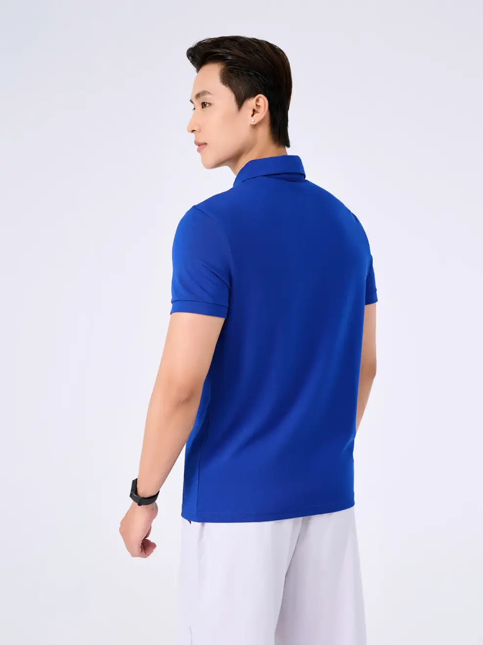 Polo Nam Gia Đình - Xanh coban - M