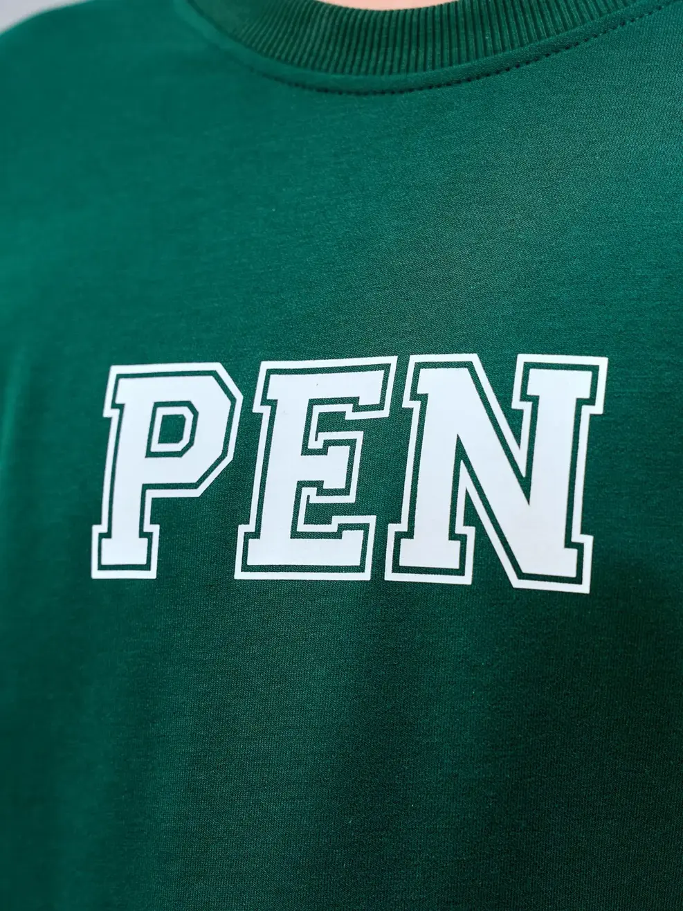 Bộ đồ kid lớn in Pen - Xanh Lá - 10