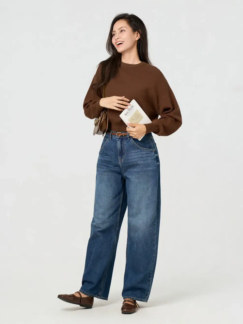 Áo Len Nữ Tay Raglan - Nâu 267 - S