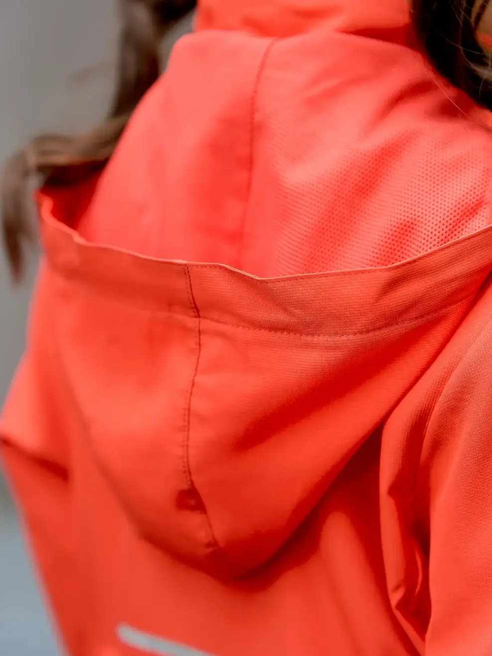 Áo khoác gió trẻ em trượt nước thông minh - Cam - 2-3