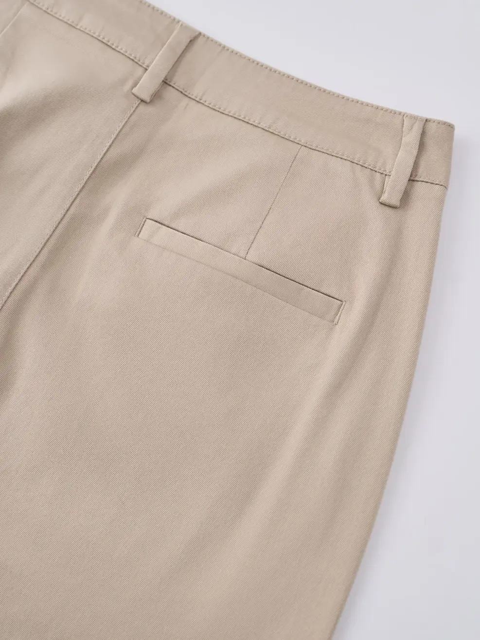 Quần Khaki Nữ Baggy Stretch - BE 4 - 26