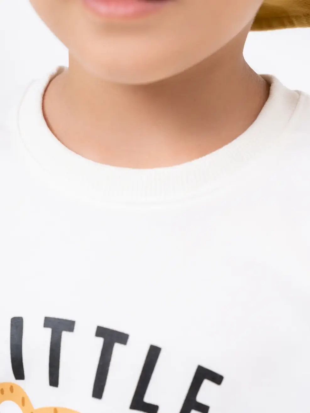 Áo nỉ trẻ em Little Camper - Trắng - 2