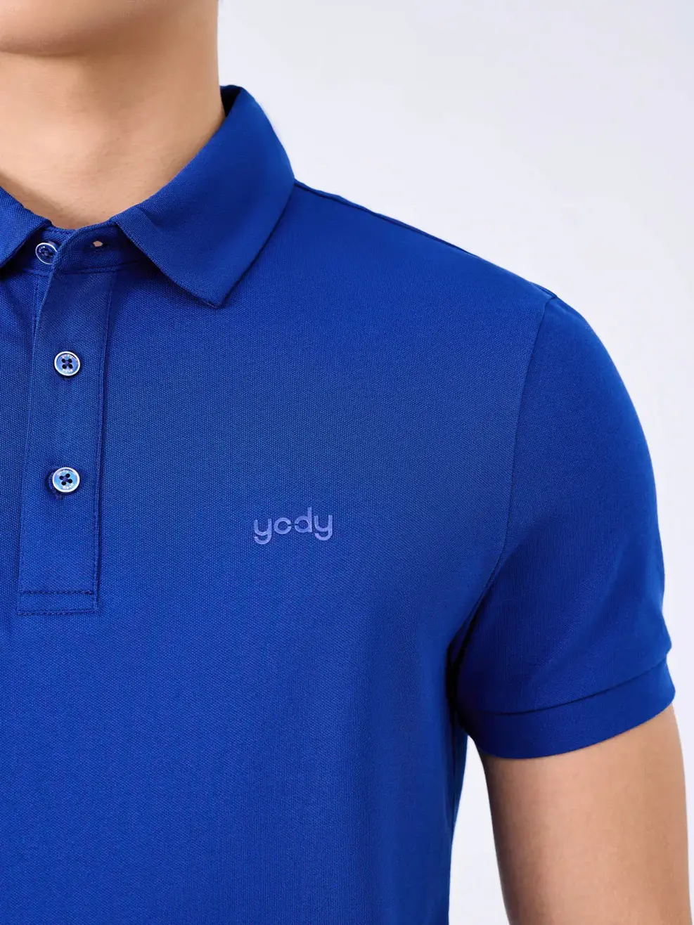 Polo Nam Gia Đình - Xanh coban - M