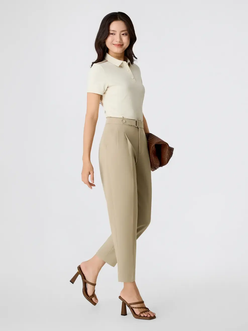 Áo Polo Thể Thao Waffle In Vai - BE 103 - XS