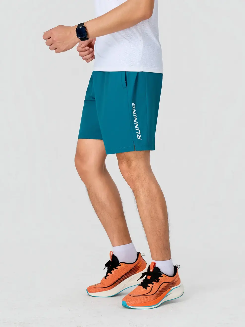 Quần Shorts Thể Thao 6.5 Inch Running - Xanh Lá 028 - 29